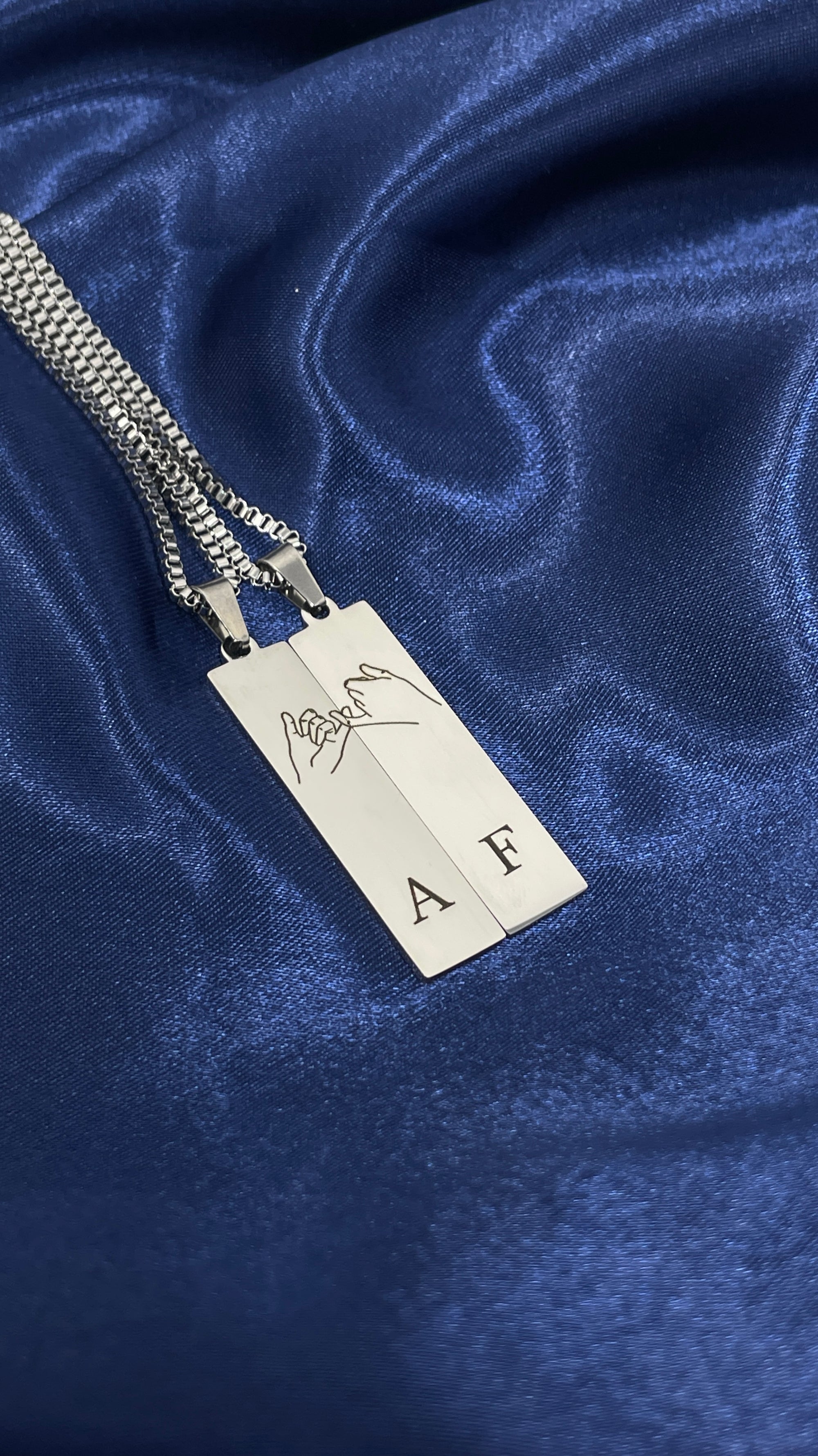 Collana "Mignoli intrecciati"